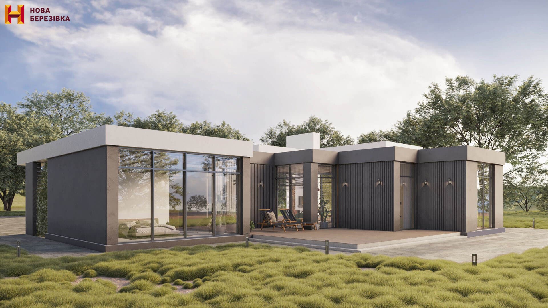 Коттеджи от застройщика. Фото. Цены | Коттеджный городок «Новая Березовка» в Киевской области. 19 км от Киева
